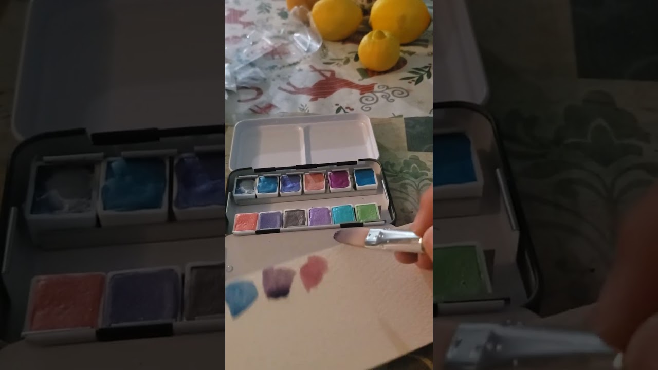 CSY Art Gallery Metallic Watercolors