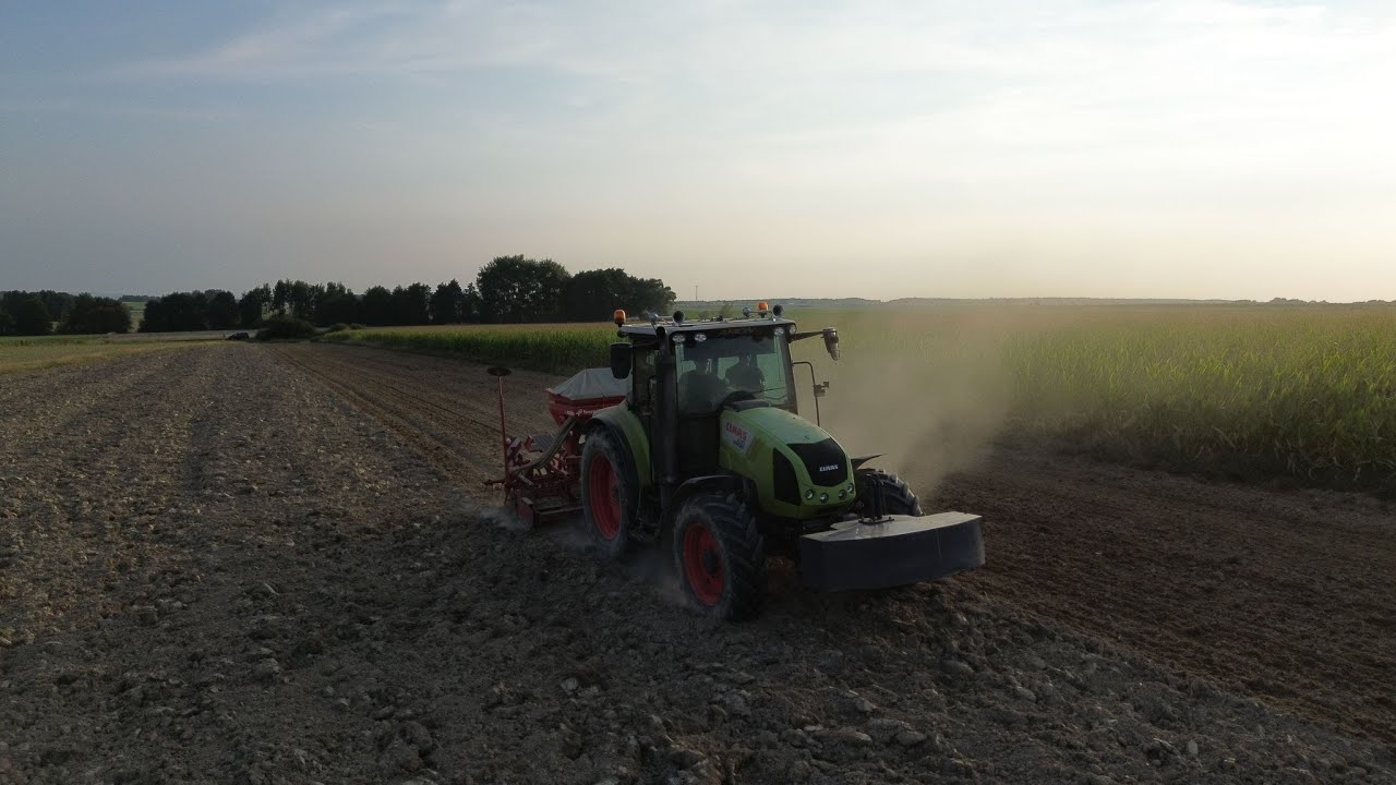 Siew rzepaku i pszenicy 2024 w Gr. Typer | Claas Arion 420 | | Kverneland accord da | 