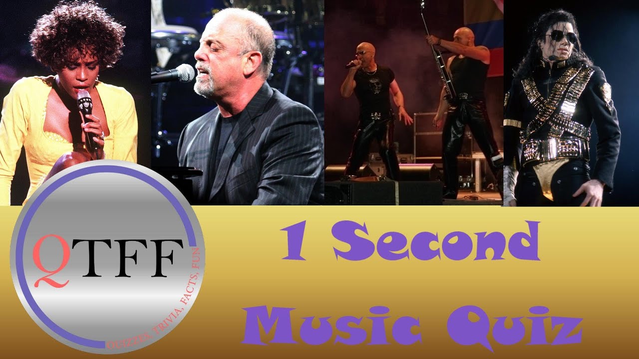 1 Second of a Popular Song Then Name it / Music Quiz