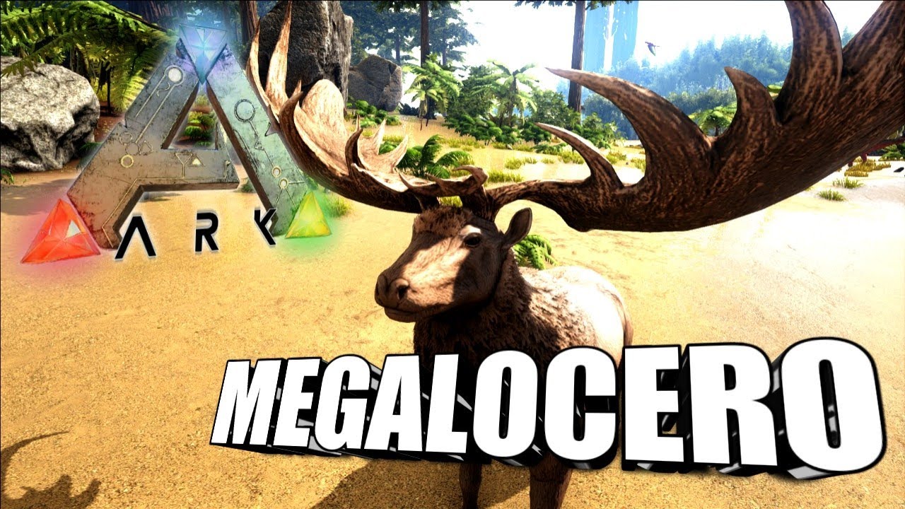Taming A Megaloceros | Ark Survival Evolved | The Island