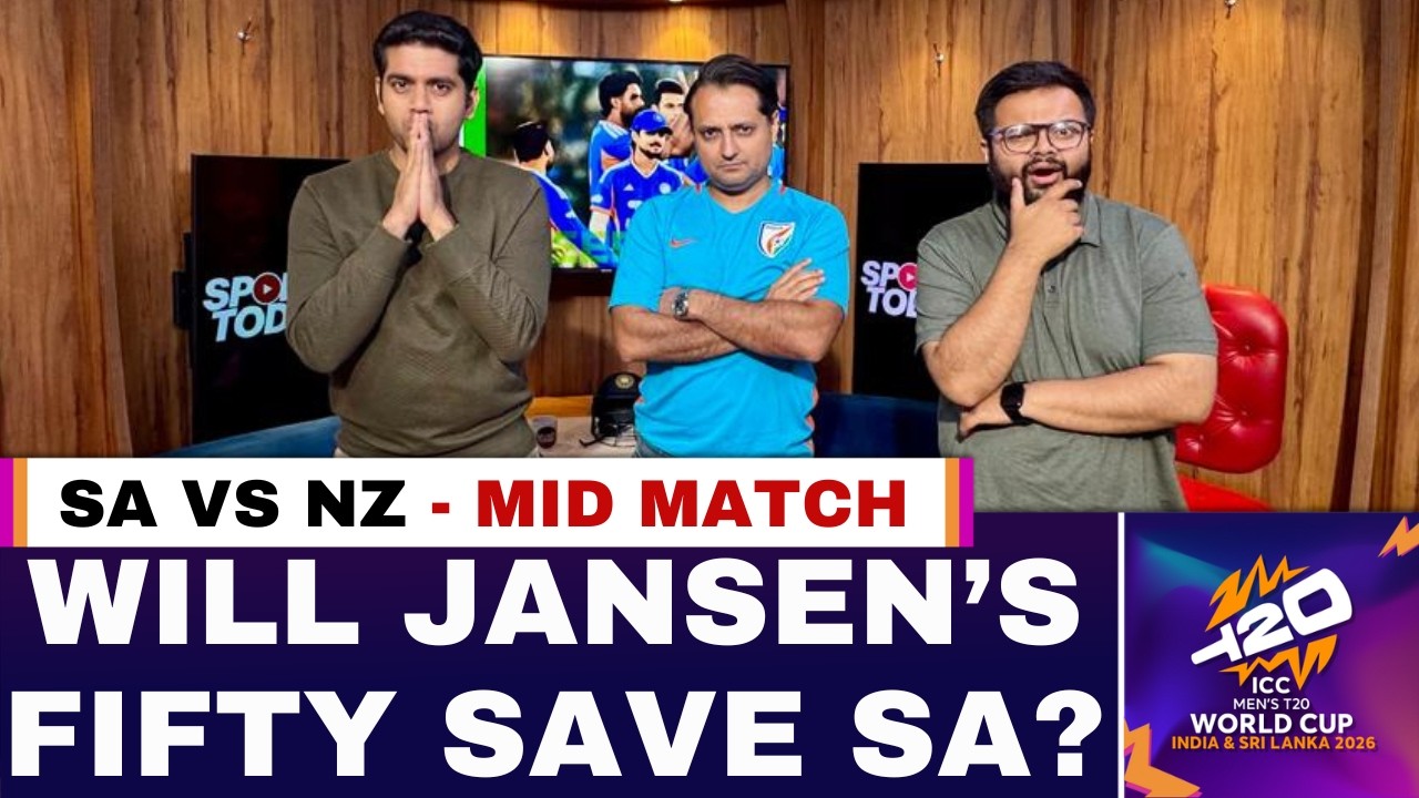 LIVE T20 WC: Marco Jansen 50 takes South Africa to competitive total after NZ spinners make merry
