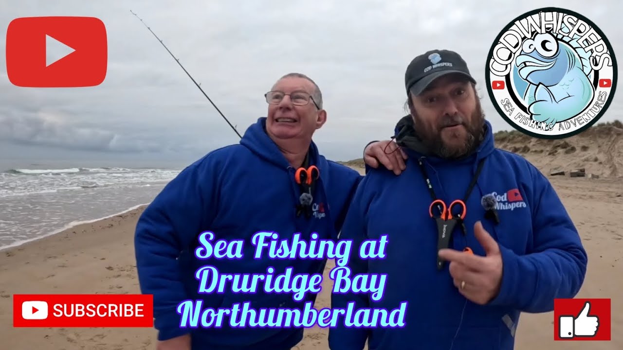 Sea Fishing at Druridge Bay Northumberland