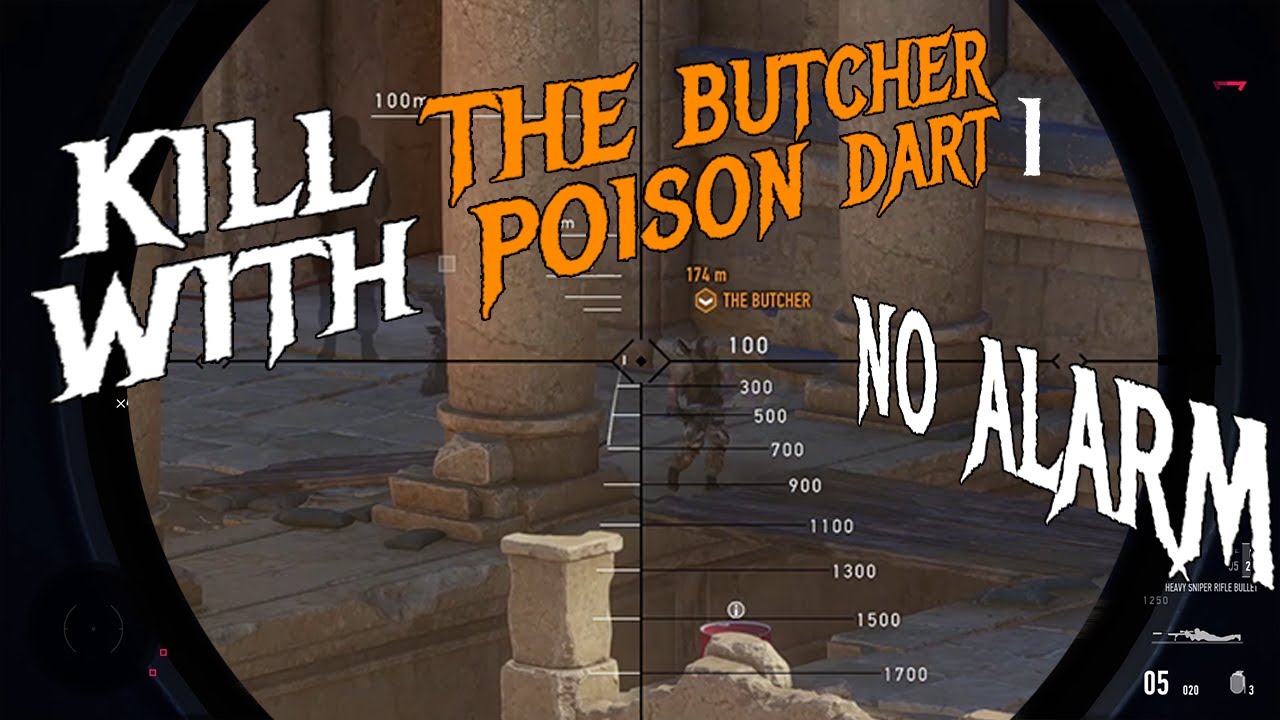 SGWC2 kill the butcher with no alarm, poison dart from drone, contract & challenge 75