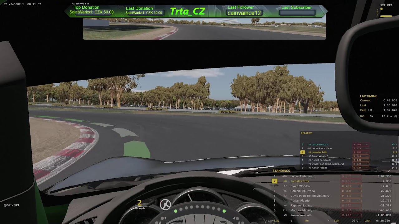 F1 25 🏎️ Hon za osobákem! Bahrain a Kanada,iRacing LIVE  Daily Race | iRating & Safety Rating 🇨🇿