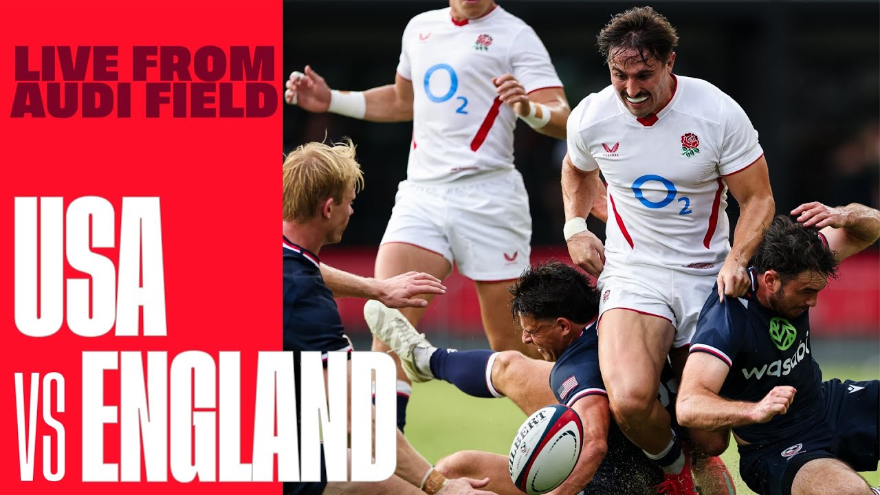 LIVE | USA v England | Audi Field | Washington D.C.