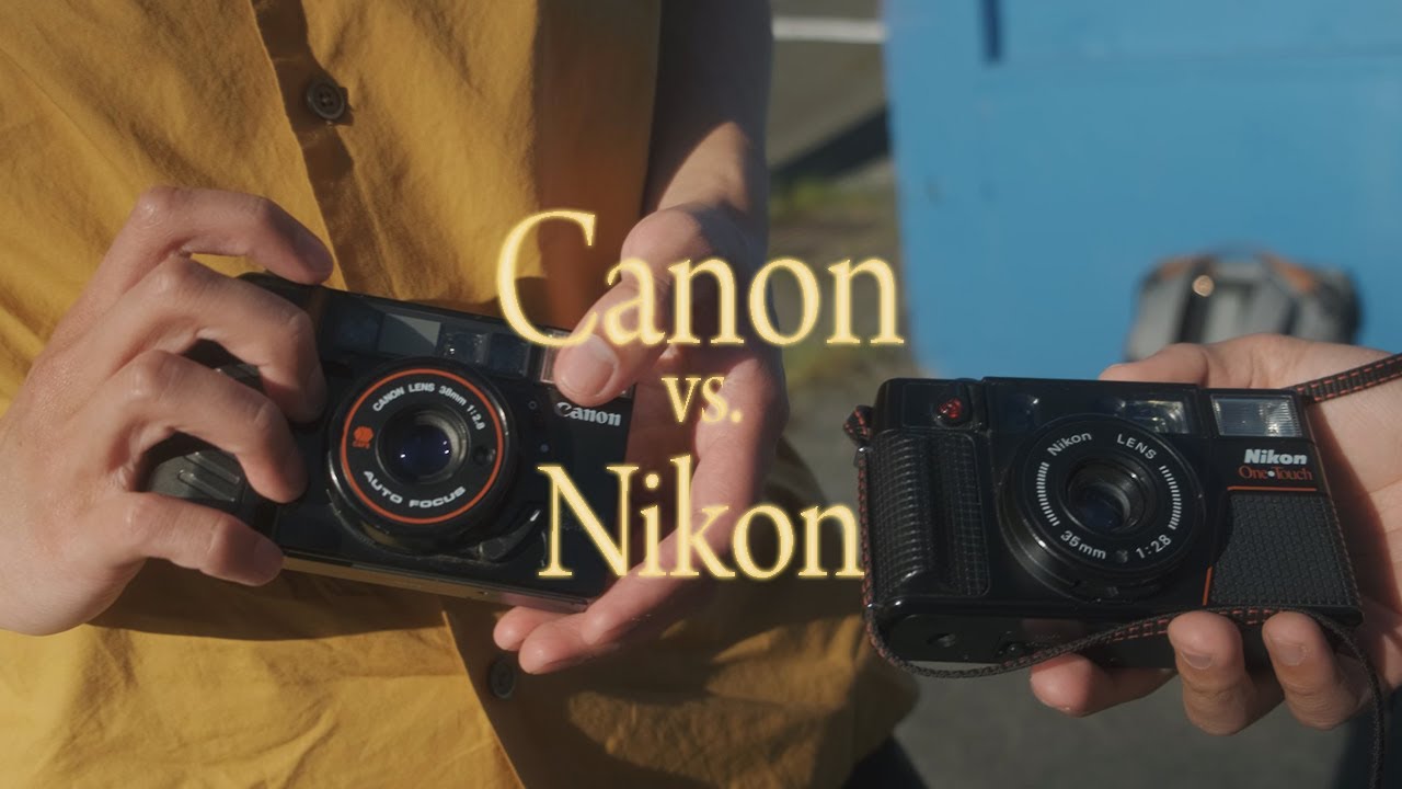 Canon Sureshot vs. Nikon One-Touch Film Camera Comparison