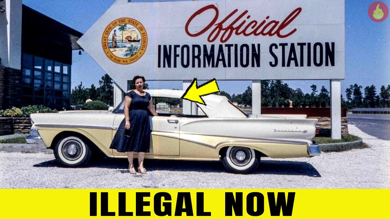 25 WEIRD Things Cars Used to Have That Are Illegal in Modern Vehicles