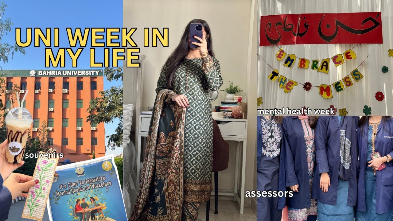 UNI WEEK IN MY LIFE | mental health week at BUKC