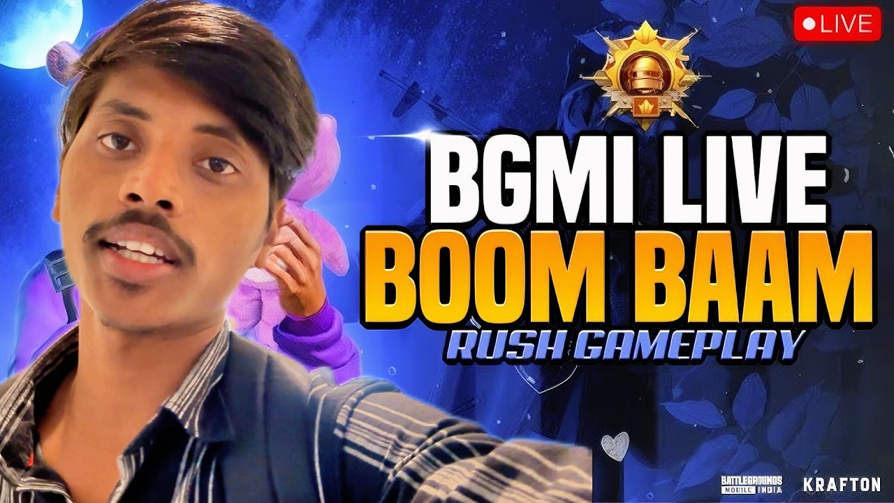 🔴 BGMI LIVE NOW 😱 | Chicken Dinner | Rank Push | Hindi