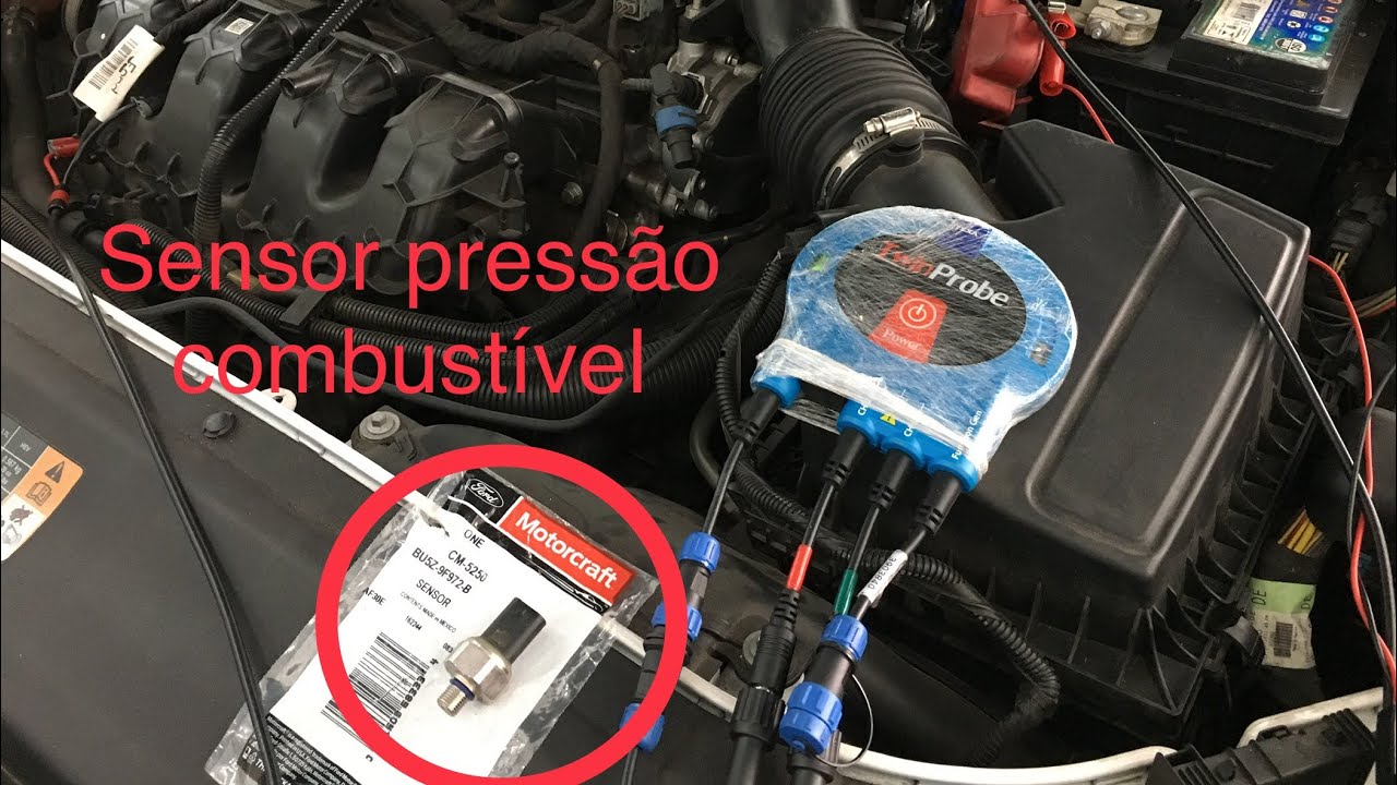 Falha motor Fusion Ecoboost, Teste sensor pressão combustível