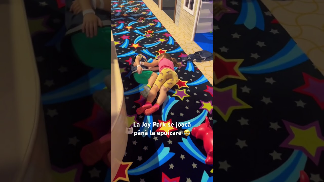 La Joy Park se joacă p&acirc;nă la epuizare 😂