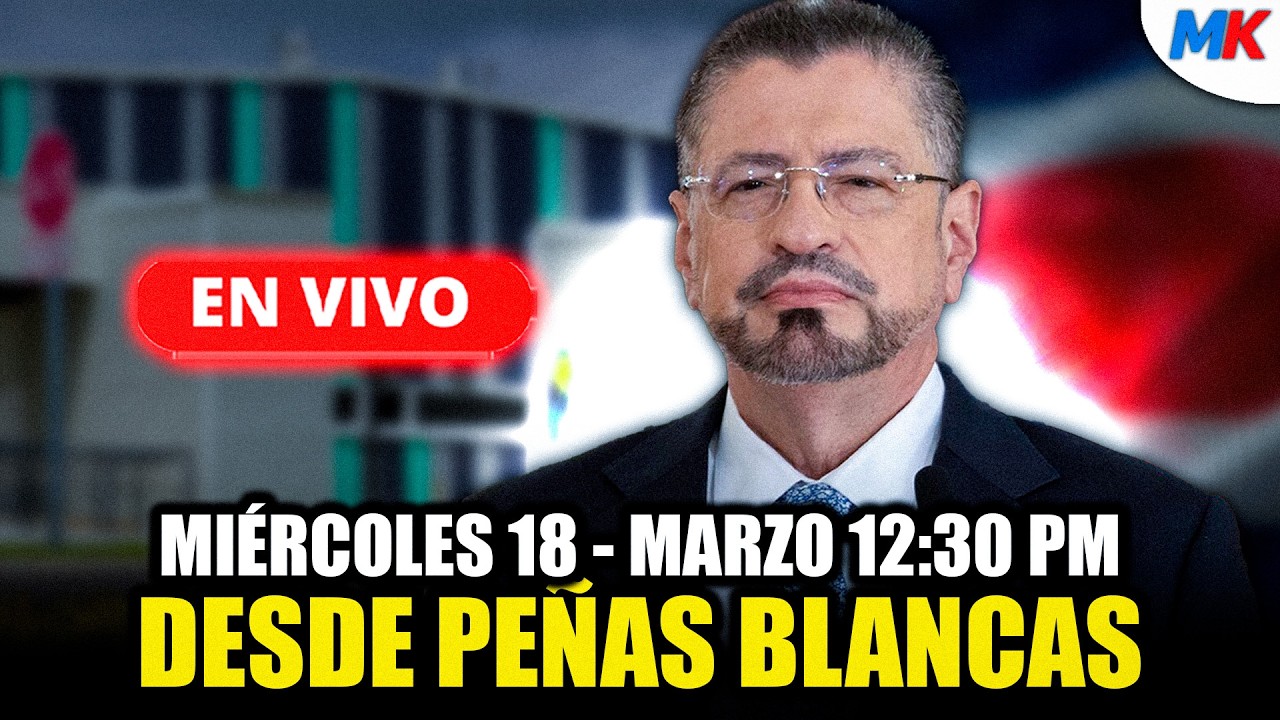 🔴 EN VIVO: Rodrigo Chaves desde Peñas Blancas – Anuncios históricos para Costa Rica