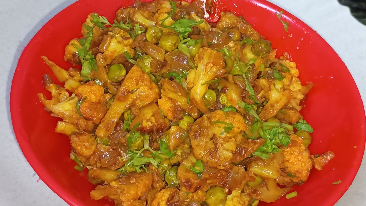 Matar flower recipe 