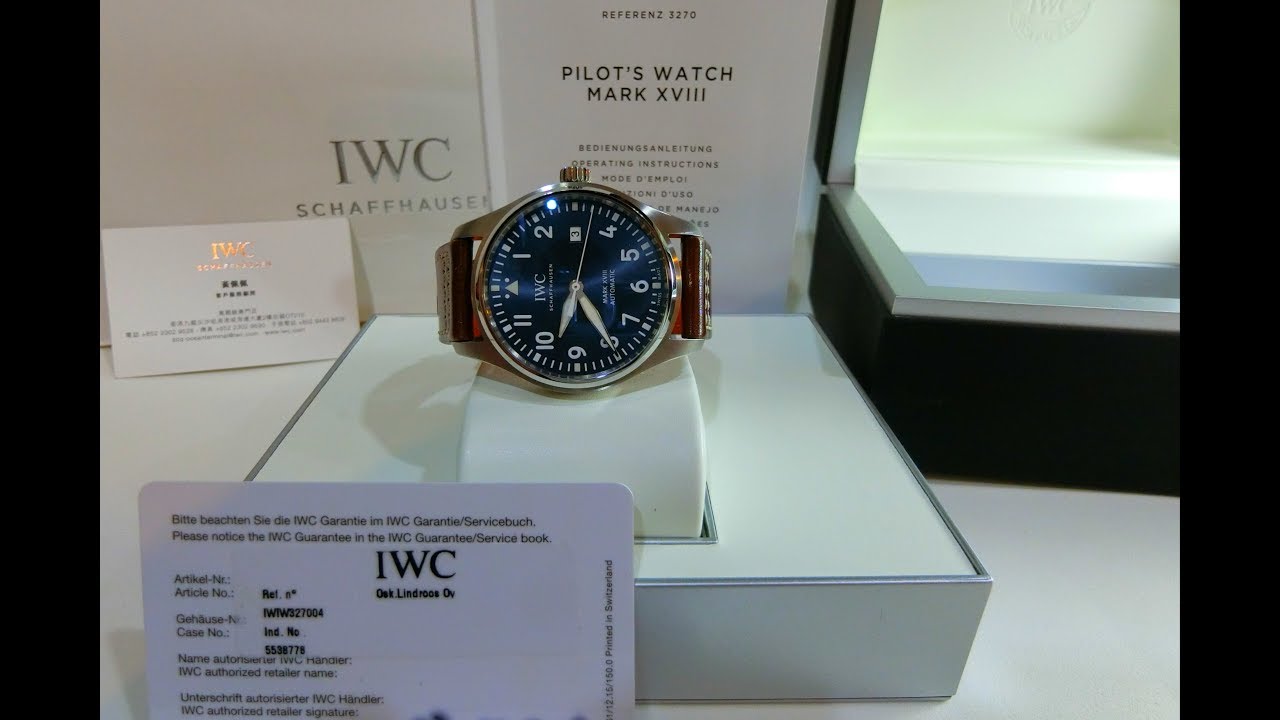 万国iwc最保值 最亲民 最经典的表 | IWC Pilot Mark XVIII Le Petit Prince 万国飞行员