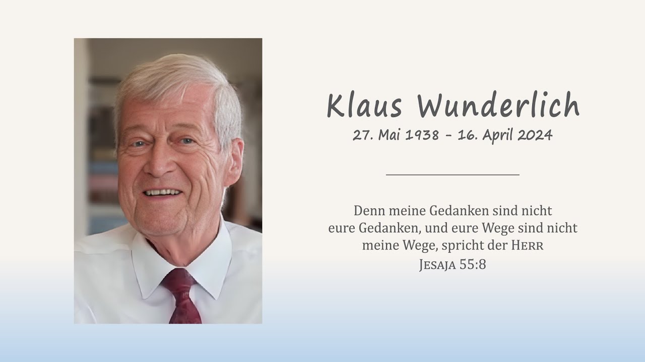 Funeral Klaus Wunderlich