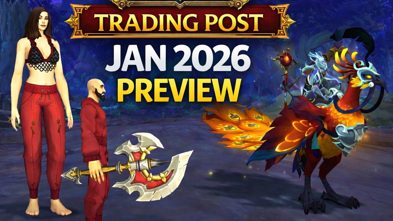 January 2026 Trading Post Preview &ndash; Mounts, Transmog & Rewards | WoW The War Within