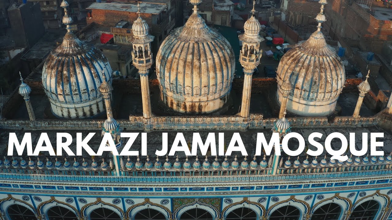 Aerial view of Markazi Jamia Masjid | Rawalpindi