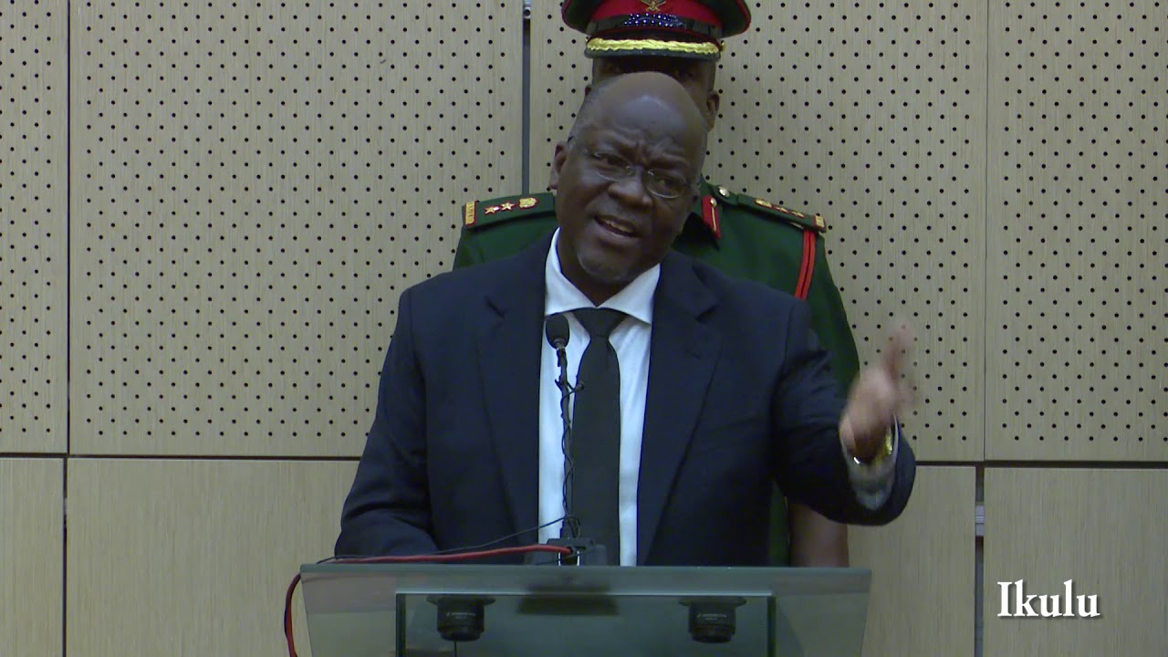HOTUBA YA MHE. RAIS DKT.  MAGUFULI BAADA YA KUWAAPISHA VIONGOZI IKULU JIJINI DSM - NOVEMBA 12, 2018.