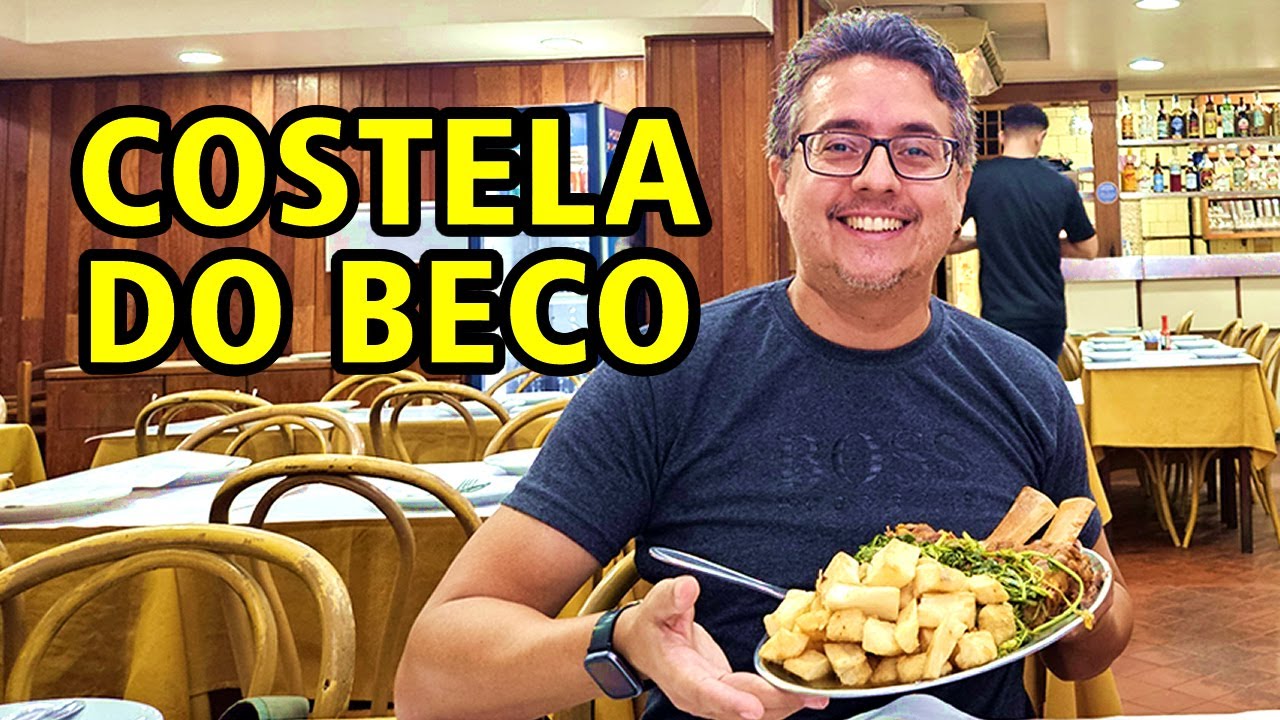 Casa tradicional desde 1947 | Costela do Beco no coração do Rio de Janeiro