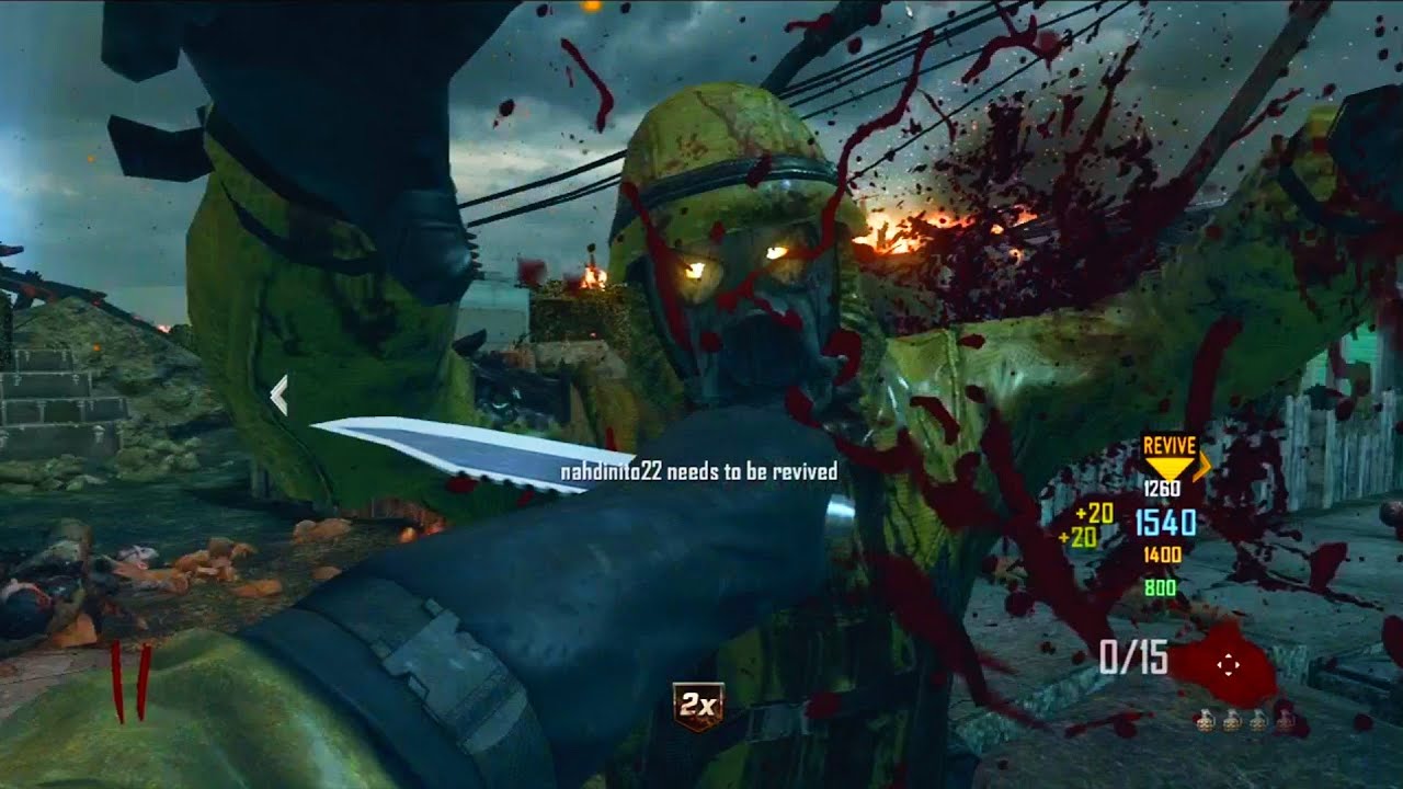 The Dark Medic - Nuketown Zombies with Randoms Part 1