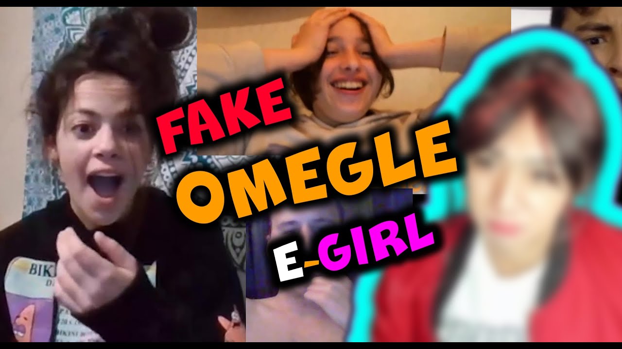 Pretending I'm An E-GIRL ON OMEGLE! | trolling P.7