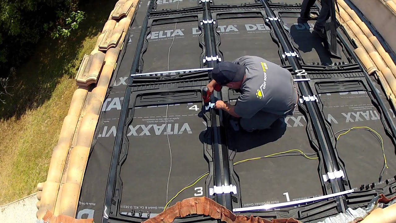 Montage EASY ROOF EVOLUTION (anglais)