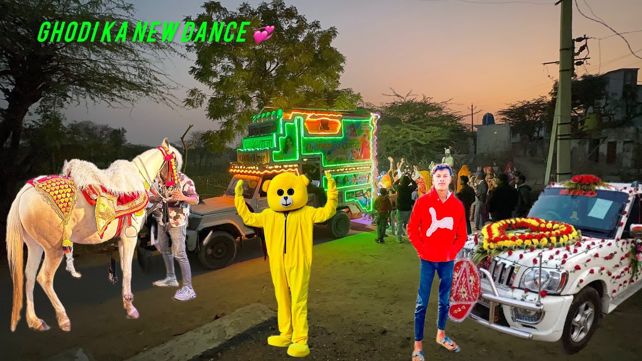 5 डिजे 👌पर किया 💫घोड़ी ने डांस🔥#trendingvideo #newdance #viral #dj 