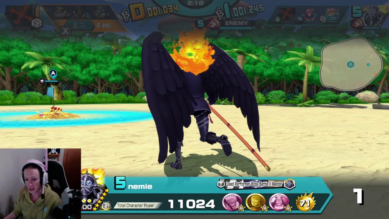 OPBR 1v1 - VILLIAN ARC - just a girl stealing rank