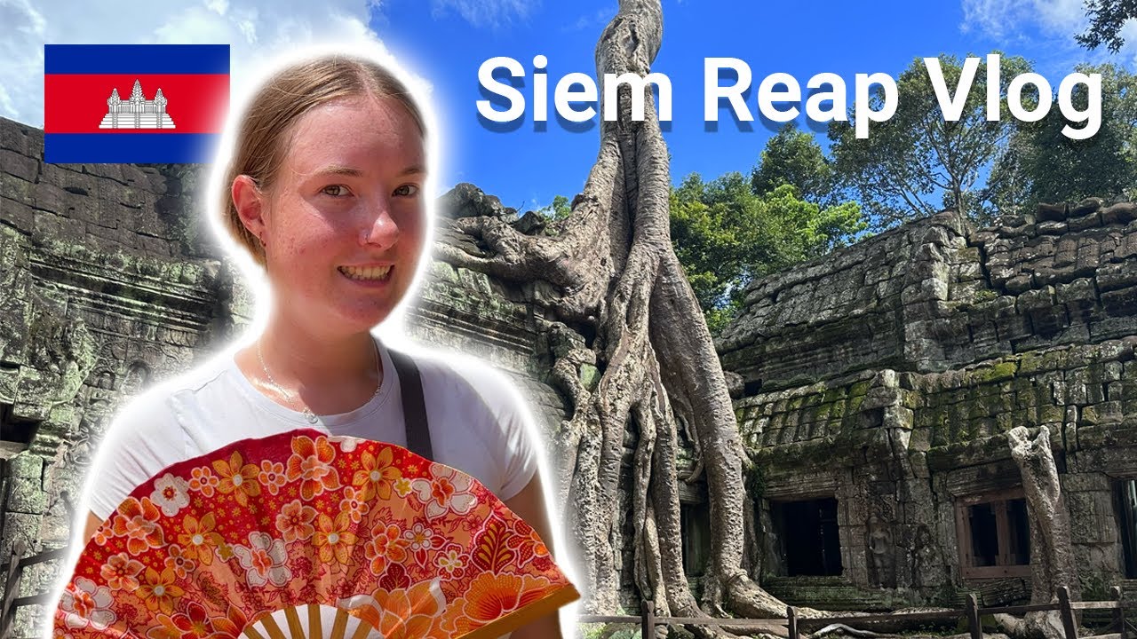 The Hottest Place On Earth Is A Real Life Temple Run 🇰🇭 Visiting The Temples In Siem Reap | Vlog #26