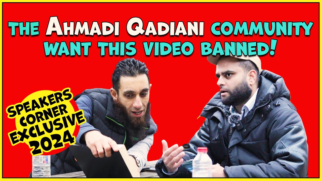 @BroHajji smashing the Ahmadi with evidence again and again 😂