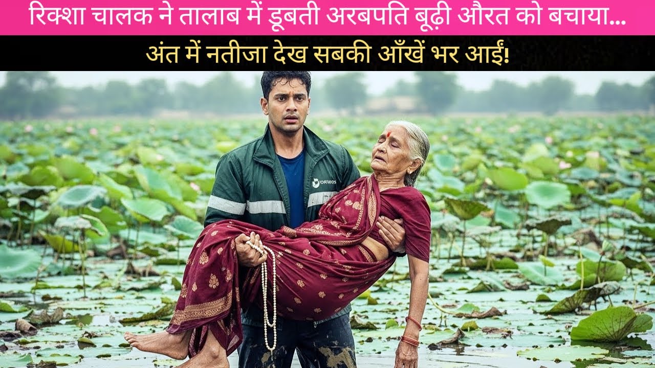 रिक्शावाले ने कमेरे के बेटे से बुज़ुर्ग महिला अरबपति को बचाया — अंत देखकर सब रो पड़े।