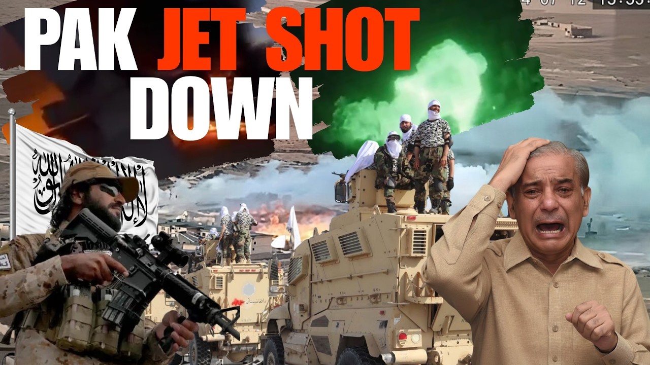 Afghan forces shot down a Pakistani jet and destroyed 17 check posts, Peshawar air base tabah