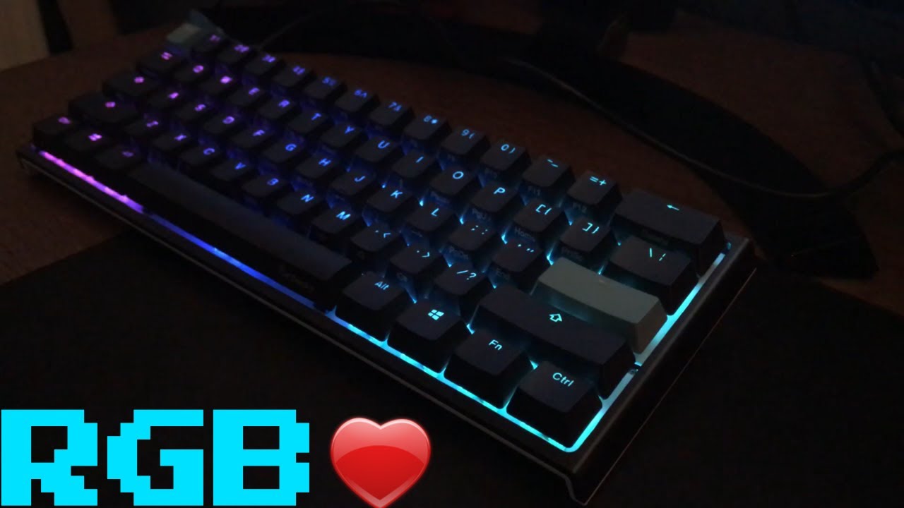 Ducky One 2 Mini Keyboard RGB Lighting Modes