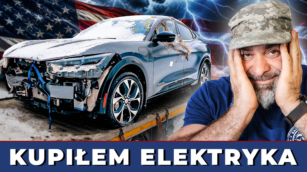 Pierwsze auto elektryczne Tomka. Ford Mustang Mach-E z USA