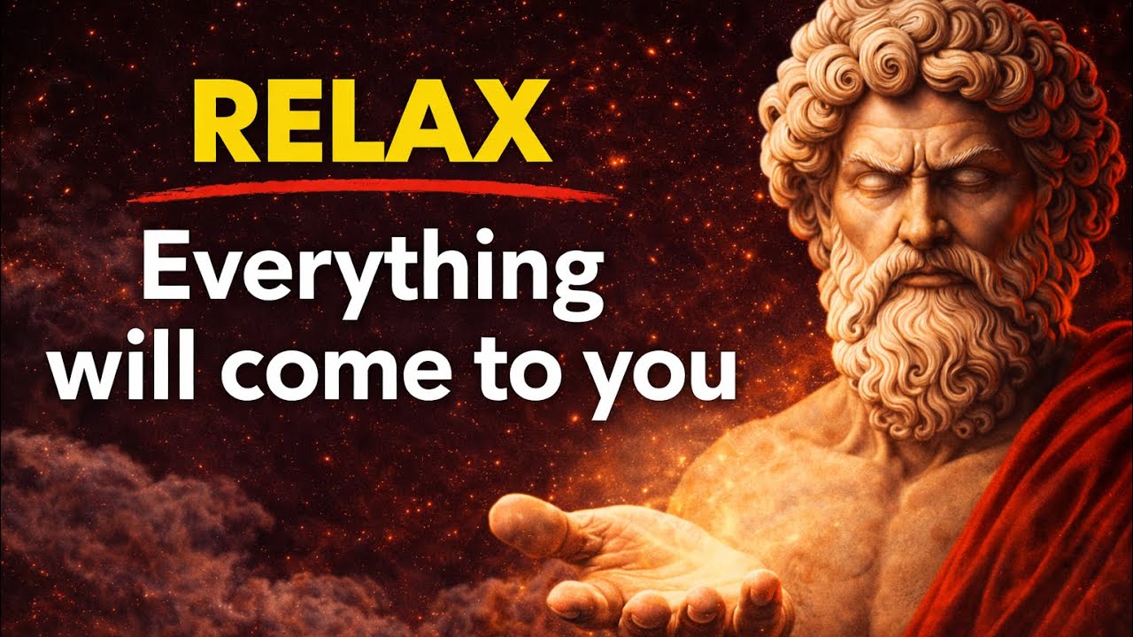 Relax And You Will Manifest Everything You Want | Stoicism
