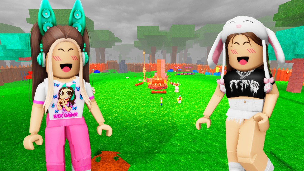 FIZEMOS A MAIOR BASE NO 99 NOITESS- Roblox - 99 noites na floresta