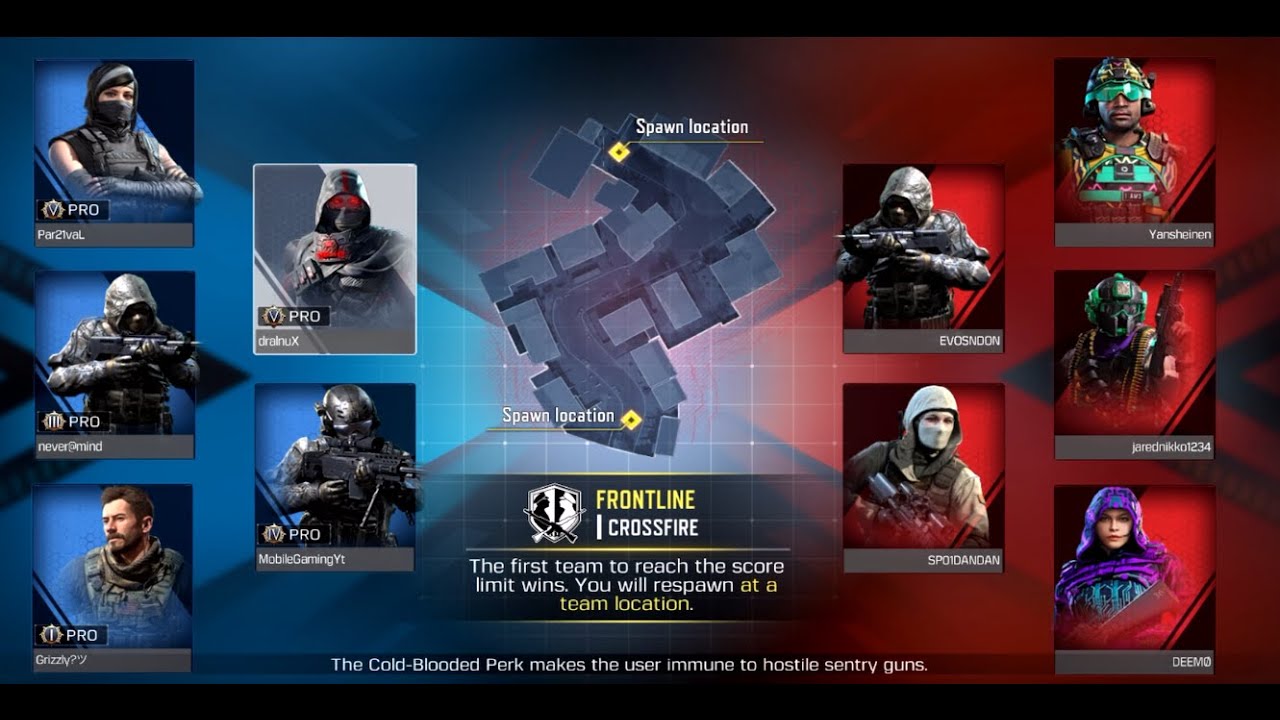CALL OF DUTY MOBILE: RANKED | FRONTLINE - CROSSFIRE | DRALNUX