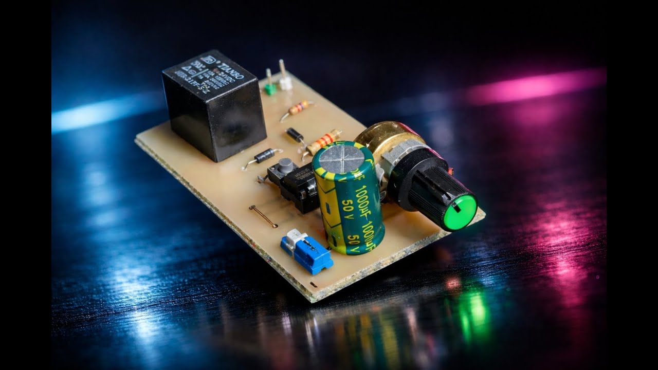 DIY 2-Mode 555 Timer Power Auto-Off — Stop Overnight Overcharging! 🔋⚡| timer | sleep timer