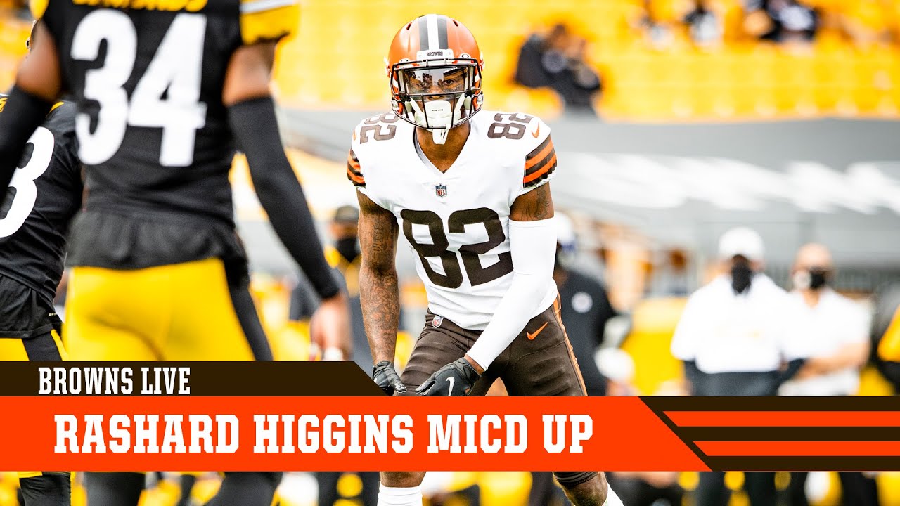 Rashard Higgins Mic'd Up vs. Steelers | Cleveland Browns