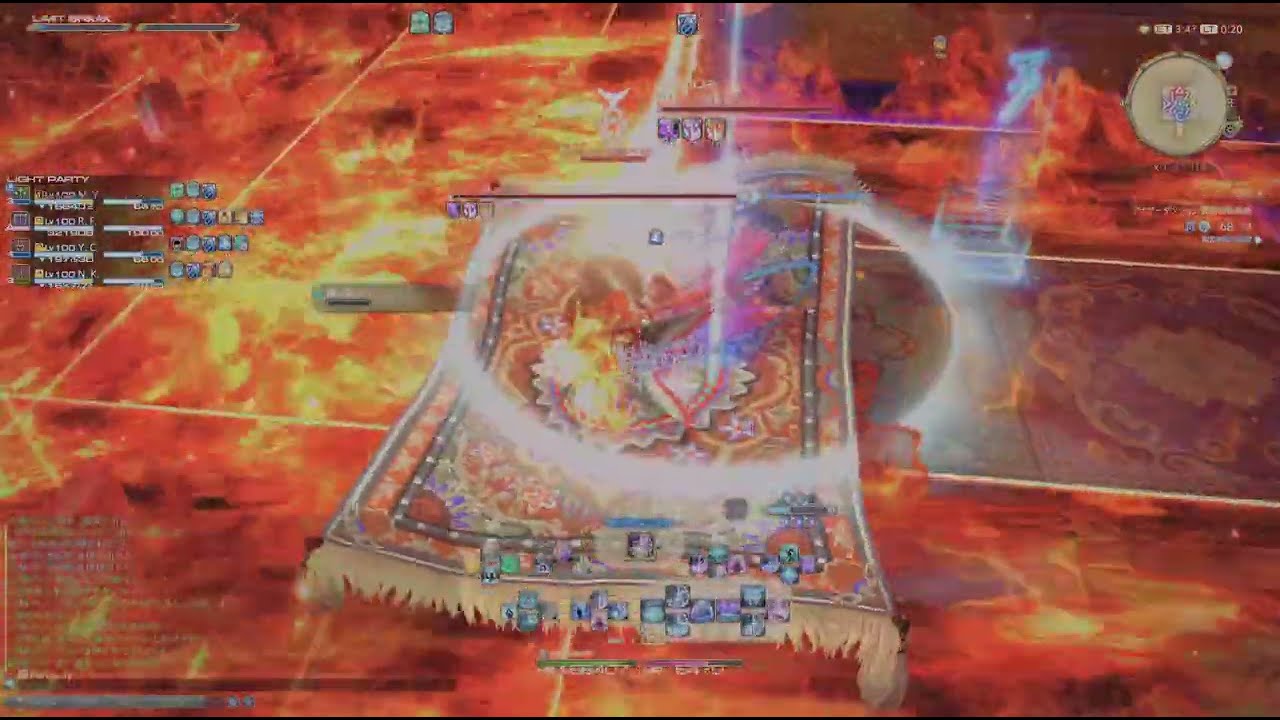 AD異聞商客物語 3ボス火精ペリ イディル改 ヒーラー賢者視点 Patch7.45 その③