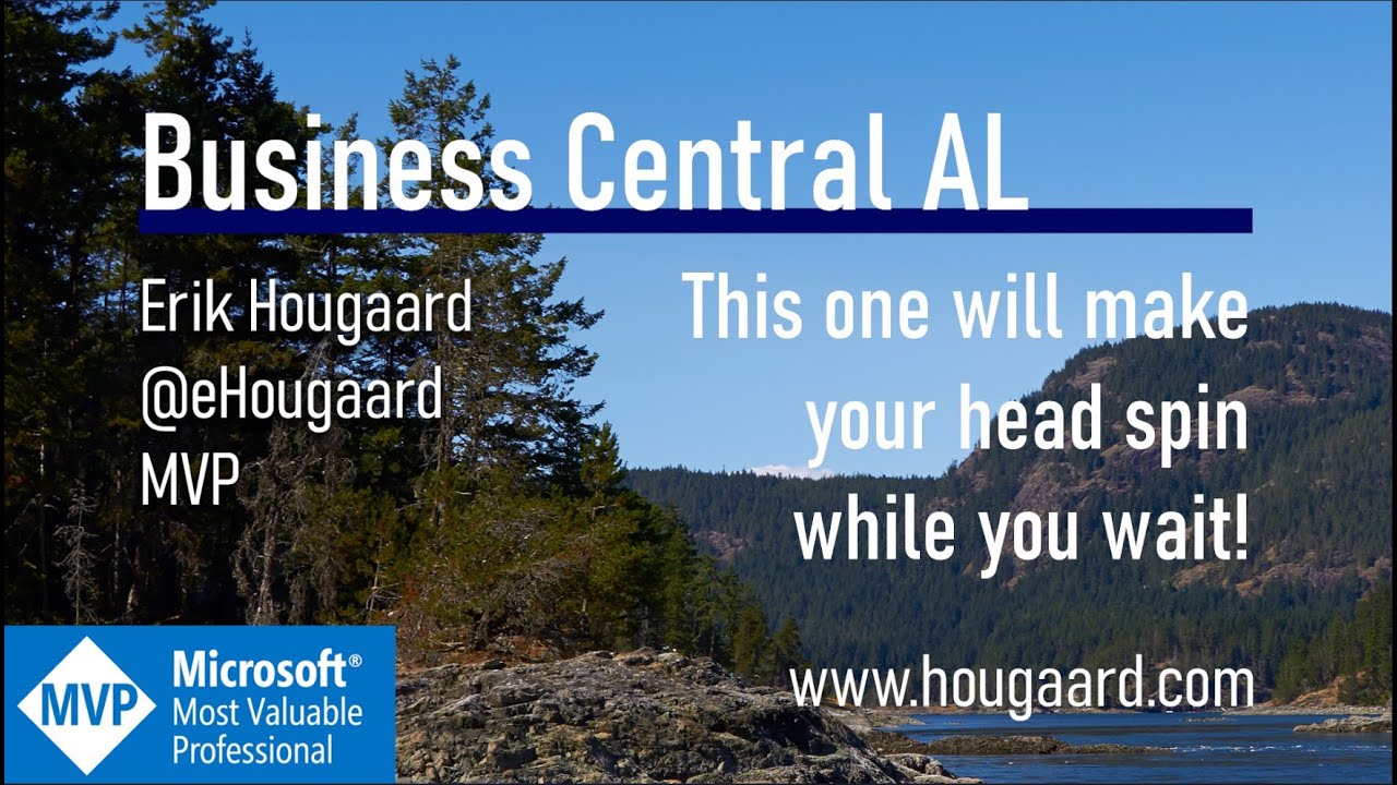 This one will make your head spin while you wait in AL and Business Central