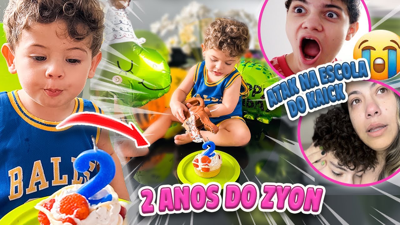 FIZ TUDO QUE MEU BEBÊ QUIS NO DIA DO SEU ANIVERSÁRIO DE 2 ANOS + SUSTO NA ESCOLA | Kathy Castricini