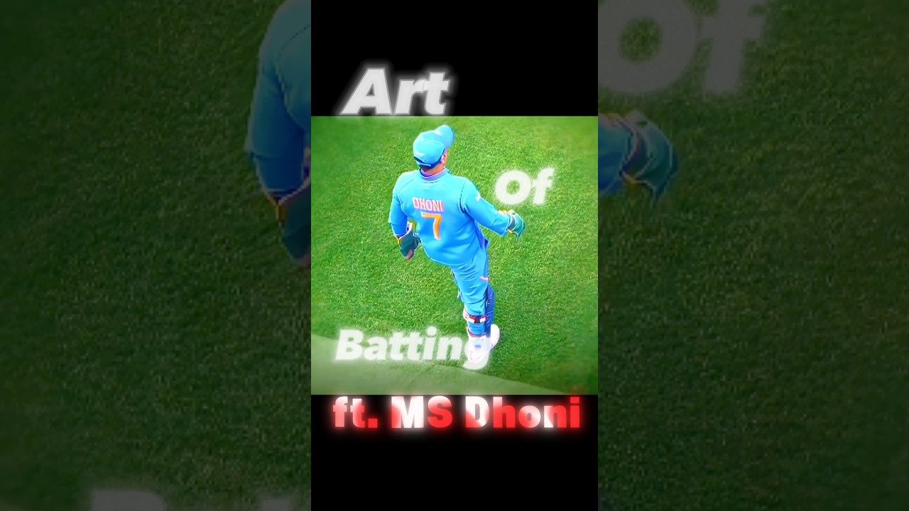 MS Dhoni × Sawaar Loon 🥶 | Goosebumps 4K Edit