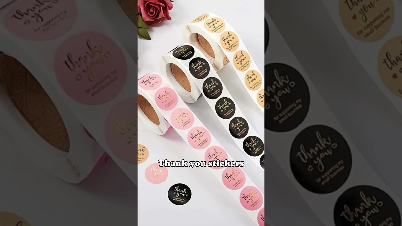 Cute Packaging Supplies for Small Businesses #products #fancy #aesthetic #stationery #shopping #buy