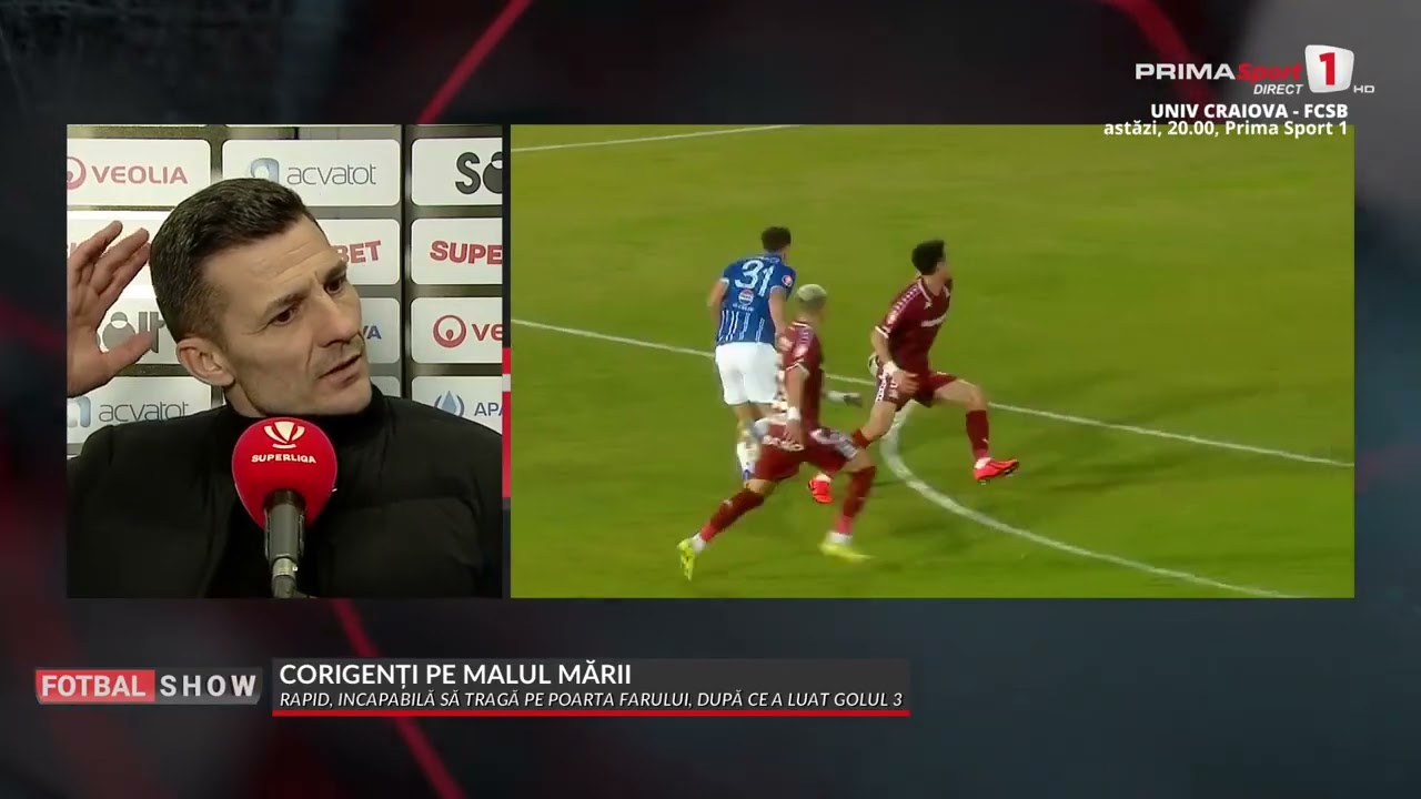 INTERVIU. Gâlcă a avut chef de ironii după eşecul cu Farul: 