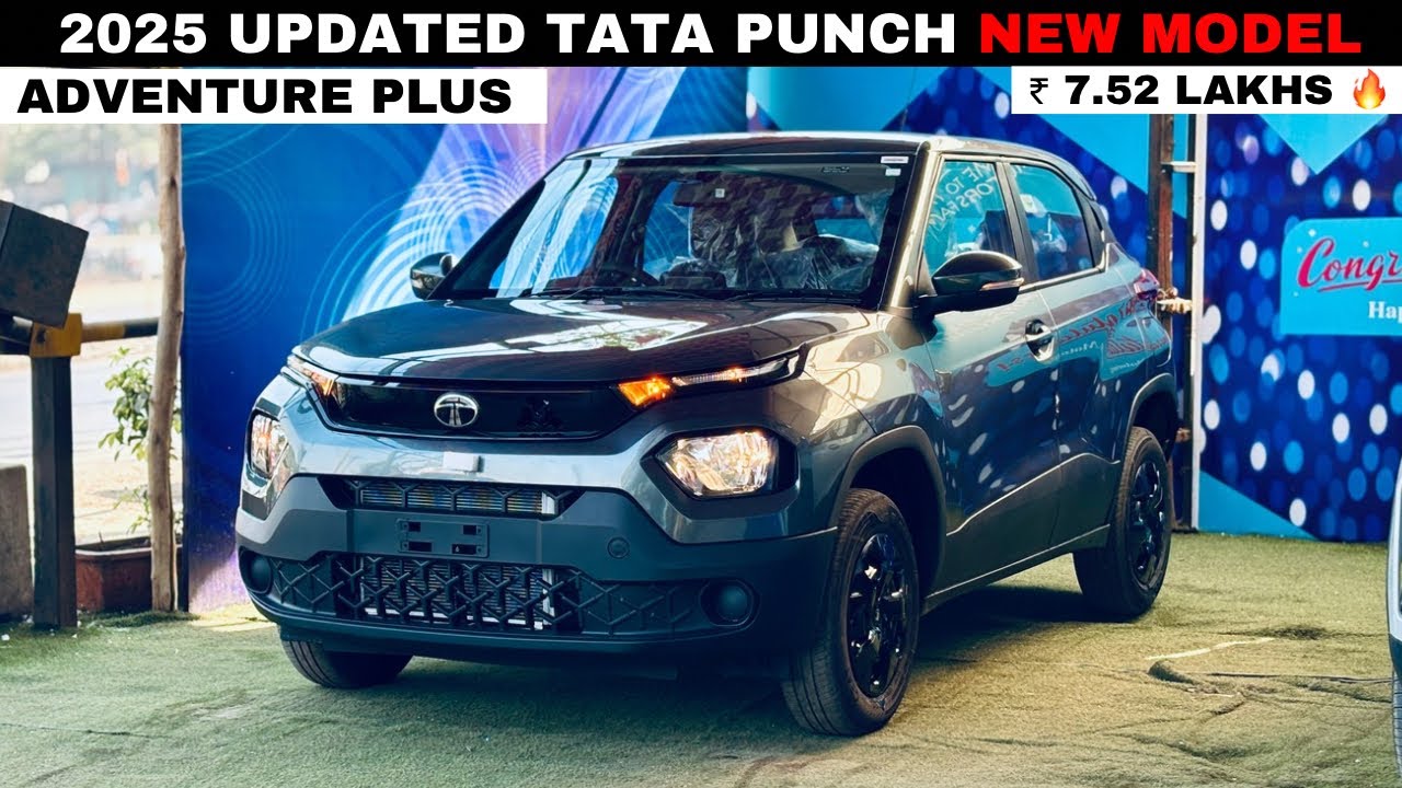 2025 Updated Tata Punch Adventure Plus New Model ₹ 7.52 Lakhs Most Detailed Review | Moter Jet