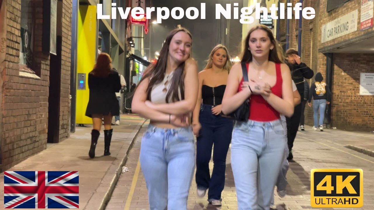 🇬🇧Liverpool City Centre Nightlife England 2024: 4K Walking Tour 3:OO AM 🔥