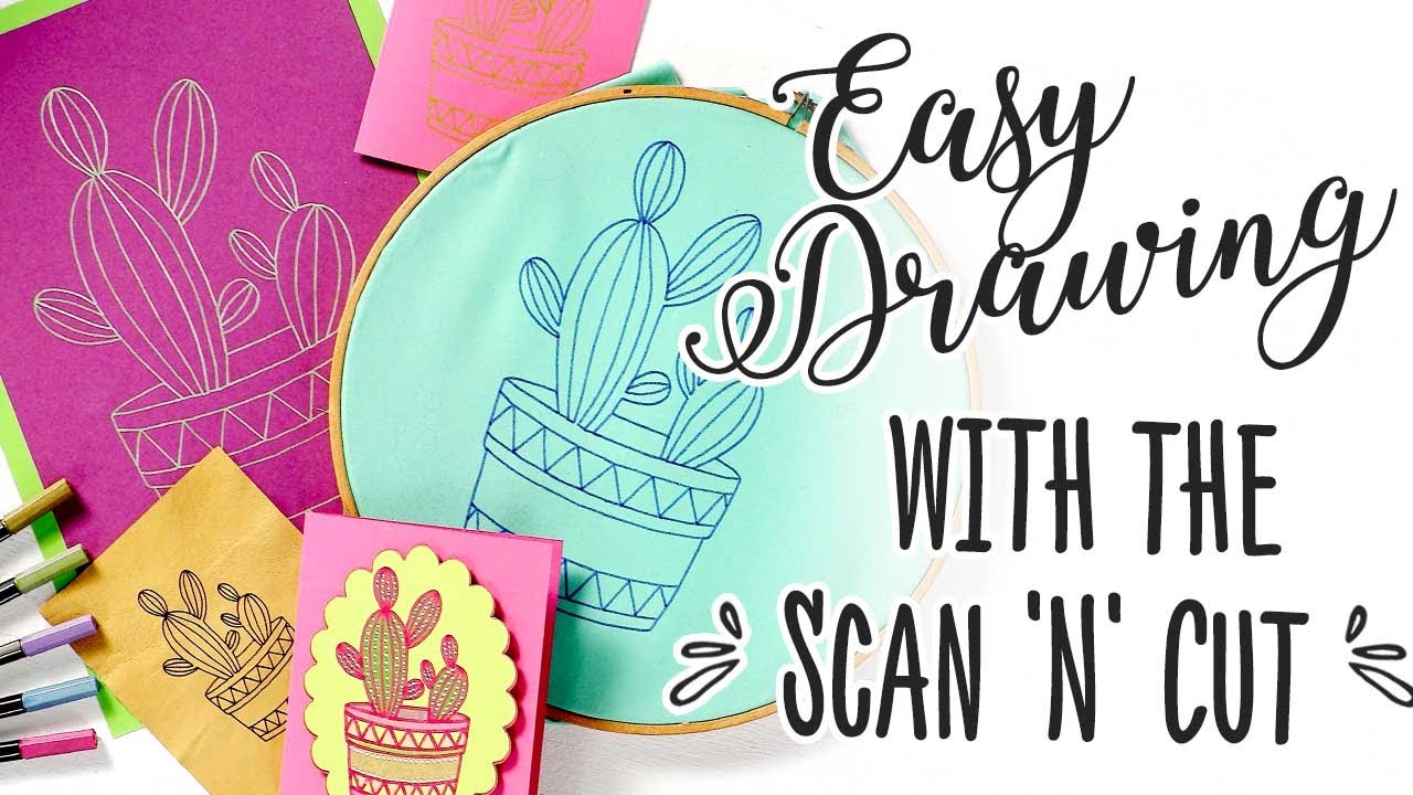 Universal Pen Holder Tutorial: Easy Drawing with the ScanNCut | AD