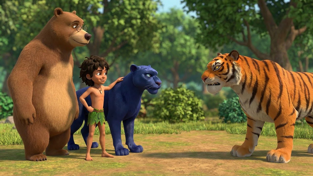 Mowgli Mega Episode 1 | Jungle में मिला इंसानी बच्चा 😱 | Sher Khan का शिकार | Jungle Book Story
