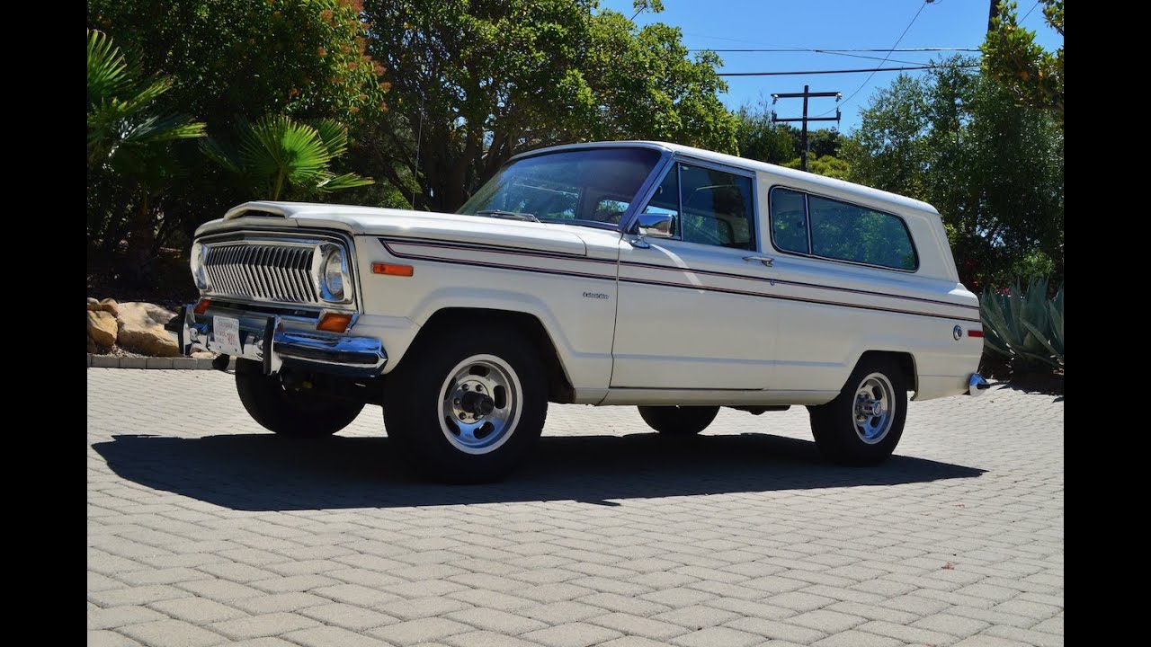 SOLD: 1975 Jeep Cherokee One CA Owner